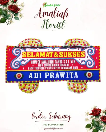 Papan Bunga Ucapan Selamat Mangkunegara